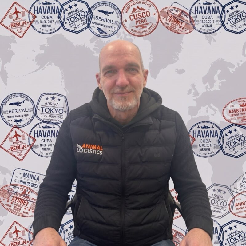 Porträt von Andreas Arends, Logistics Runner bei Animal Logistics